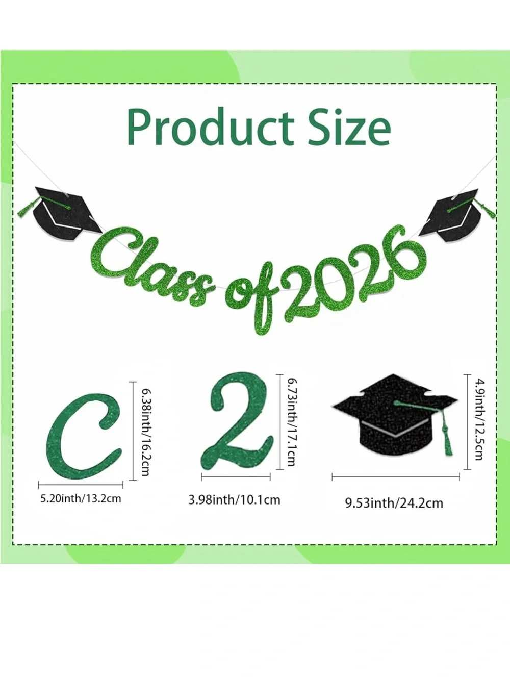 Graduation party deco new never